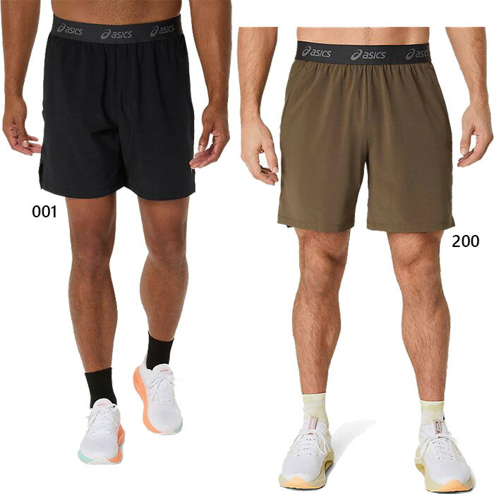 アシックス メンズ アクティブリーズ ACTIBREEZE ウーブン7INショーツ フィットネス トレーニングウェ..