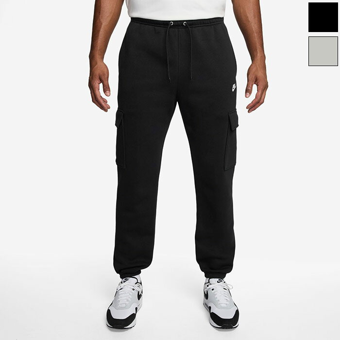 ナイキ メンズ クラブ BB カーゴ パンツ ジャージ ズボン ボトムス ロング スポーツウェア ブラック 黒..