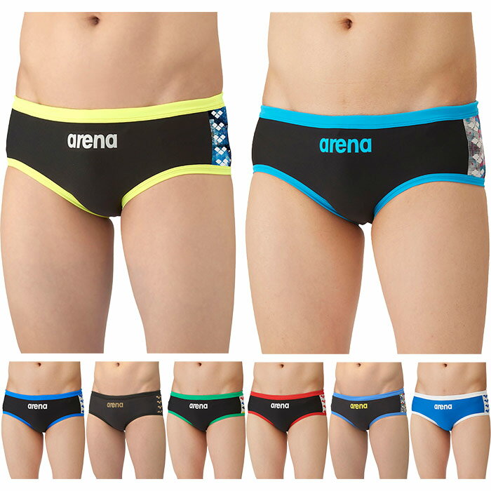 アリーナ メンズ タフスーツ トレーニングブリーフ スイムウエア スイミング 水泳 競泳水着 ビキニ ブラック 黒 ブルー 青 送料無料 arena SAR4108