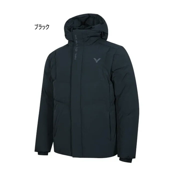 ビクター メンズ ダウンジャケット カジュアルウェア トップス 上着 アウター ブラ...