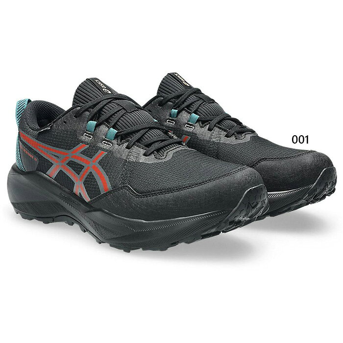 普通幅 アシックス メンズ ゲルベンチャー11 ウォータープルーフ GEL-VENTURE 11 WATERPROOF トレイルランニングシューズ 防水 スニーカー アウトドア ブラック 黒 送料無料 asics 1011C159