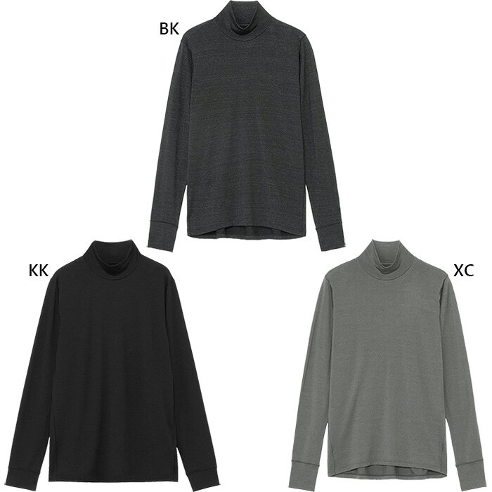 シースリーフィット ゴールドウィン レディース ウールタートルネックロングスリーブ 長袖Tシャツ ロンT トップス ブラック 黒 グレー 灰色 送料無料 C3fit Goldwin GCW84436