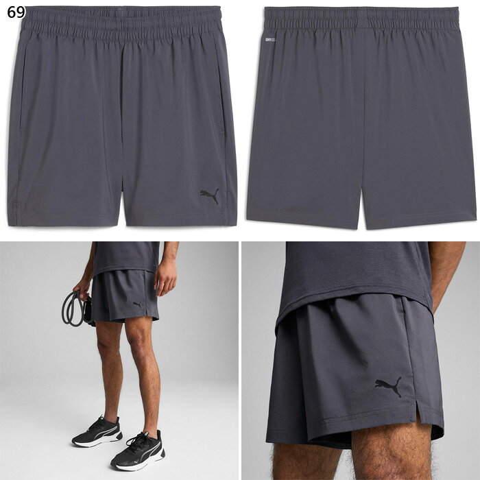 プーマ メンズ エッセンシャルズ TAD ESSENTIALS 5 インチ ウーブン ショーツ フィ...