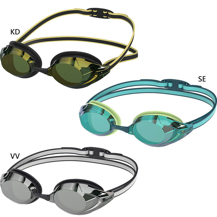 WA承認 スピード メンズ レディース ヴァンクイッシャー3.0ミラー 水泳ゴーグル スイミング ミラータイプ 曇り止め ブラック 黒 グリーン シルバー 緑 送料無料 speedo SE02551(4.0)
