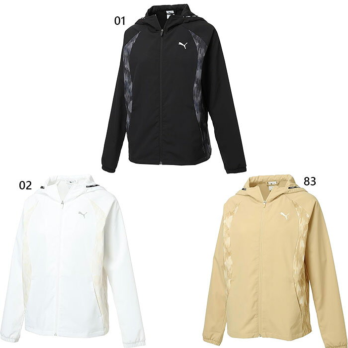 プーマ レディース クロス AOP JKT フィットネス トレーニングウェア トップス 上...