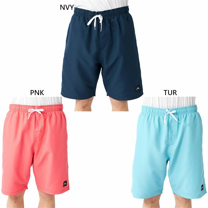 ラスティ メンズ ウォーターアート インナー付き カジュアル水着 ネイビー ブルー 青 ピンク 送料無料 RUSTY 914423