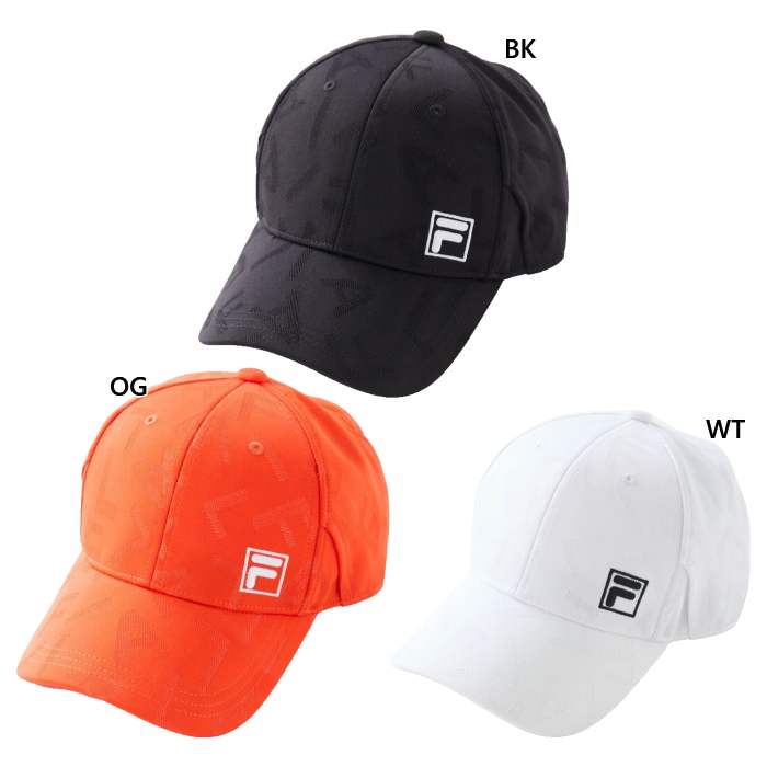 フィラ ゴルフ メンズ 快適キャップ 帽子 ゴルフ ホワイト 白 ブラック 黒 オレンジ 送料無料 FILA GOLF 746931