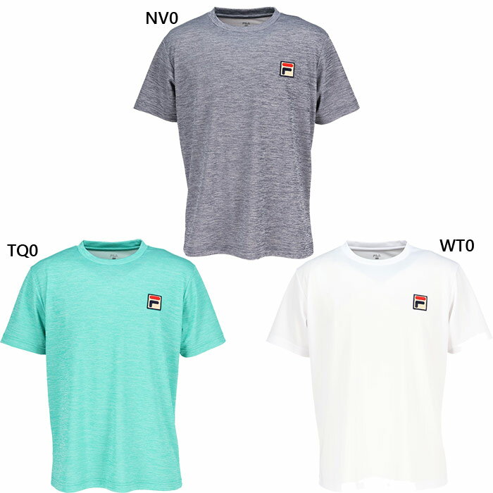M L XL NV0(ネイビー) TQ0(ターコイズ) WT0(ホワイト) メンズテニスウェア おしゃれ オシャレ かっこいい メンズ半袖シャツ メンズトップス 男性用 MEN FILA 最安値に挑戦！FILA　フィラってどんなブランド？？1911年にフィラ兄弟によりイタリア・ビエラで、ニット素材工場として誕生。 その後オリジナルのアンダーウェアの販売を開始し、1940年には社名を創業者兄弟の名前からFILAとして展開を始めます。 70年代に入るとコットンリブ素材を開発し、この素材を使用したスポーツウェアを発売し、 それまで白一色だったテニスウェアに色を加えたデザインは、当時の人々に一躍注目を集めました。また当時スポーツメーカーとしては 画期的なプロプレーヤーとのスポンサー契約という宣伝方法を採用しました。 80から'90年代にかけて、FILAを着用するスポーツ選手やアーティストが増えるとともに、 「ちょっとおしゃれ」なスポーツウェアとして認知され、現在ではテニス、ゴルフを中心としたウェアやシューズに加え、「FUN FEEL LIFE」として、FILAのスポーツライフスタイルを展開しています。こちらの商品の素材、サイズ、機能など軽くて手触りの良い素材を使用したゲームシャツ。シンプルでコーディネートに取り入れやすいアイテム。■機能：吸水速乾、UV■素材：Dファインカチオン(ポリエステル100%)■実寸サイズ(cm)： サイズ(cm) 身丈(±1) 胸囲(±1) 肩幅(±1) M 66 101 21 L 69 106 22 XL 72 111 23 ※素材の特性により表記のサイズは若干の誤差（1 3cm）が生じる場合がございます。フィラ メンズ ウェア サイズ表サイズSMLXL身長161-167167-173173-179179-185チェスト84-8989-9494-9999-104ウエスト71-7676-8181-8686-91※当店では、システムで在庫調整を行っております。在庫更新のタイミングにより、在庫切れの為、稀にご用意できない場合がございます。ついで買いにオススメ！おすすめ送料無料アイテム