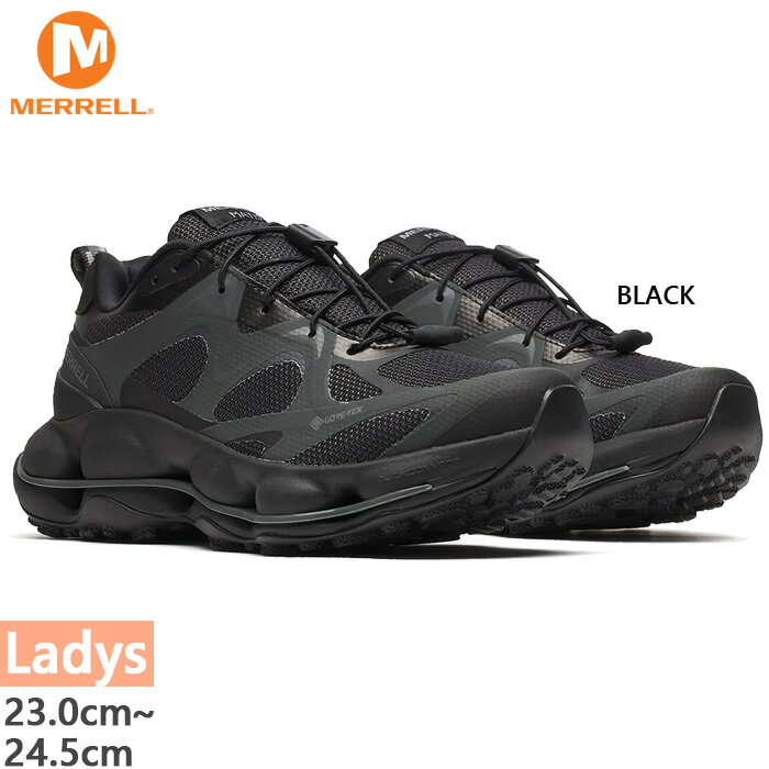 메렐 여성 스피드 아크 마티스 고아 텍스 SPEED ARC MATIS GORE-TEX 등산 신발 산 등반 트레킹 슈즈 방수 퀵 슈 레이스 블랙 블랙 무료 배송 MERRELL W038690
