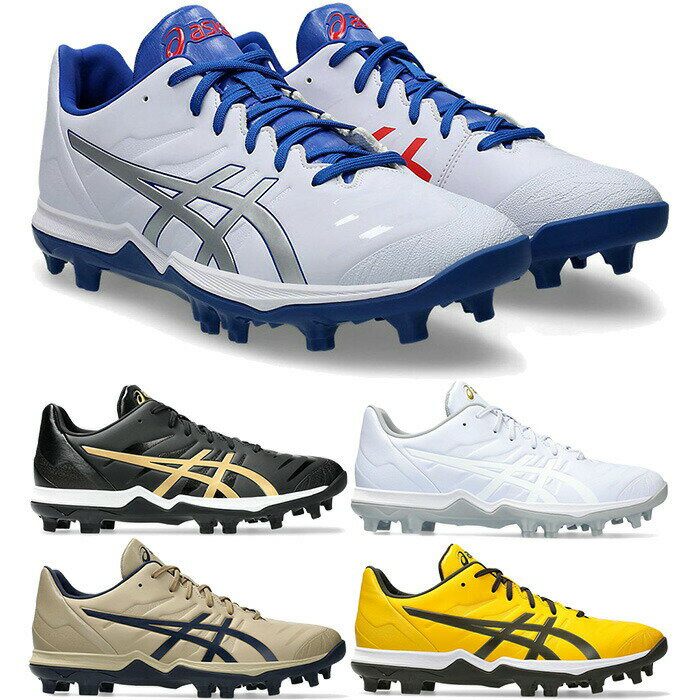 ASICS - 普通幅 サイズ：28.0cm アシックス メンズ レディース ゴールドステージ ファング GOLDSTAGE FANG 野球シューズ ポイントスパイク ブラック 黒 送料無料 asics 1121A067