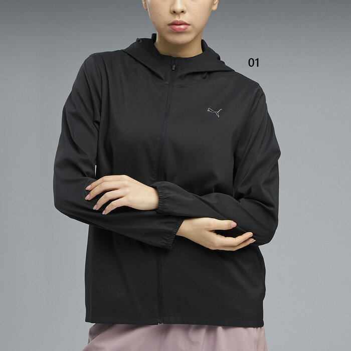 M L XL 01(プーマブラック) マラソンシャツ ランニングシャツ おしゃれ オシャレ かわいい 女性用 ウィメンズ LADY WOMEN PUMA 最安値に挑戦！puma　プーマってどんなブランド？？プーマはドイツ、バイエルン州ミッテルフランケン・ヘルツォーゲンアウラハを本拠地とするスポーツ用品の製造・販売を行う多国籍企業。 1948年、ルドルフ・ダスラー（アディダスの創業者アドルフ・ダスラーの兄）によって設立される。 スポーツからファッションまで幅広い分野を手掛けています。スポーツ・パフォーマンスとライフスタイル・ブランドとしては、サッカー、陸上競技、モータースポーツ、ゴルフ、そしてセイリングを網羅しています。ブラック・レーベル・ブランドとしては、Alexander McQueen、Yasuhiro Mihara、そしてSergio Rossiなどの著名デザイナーとのコラボレーション作品を生み出しています。 こちらの商品の素材、サイズ、機能などスタイリッシュなウィメンズ ランニング アルティメット ジャケット。ランニング向けに設計されており、フード付きで急な天候の変化にも対応しやすく、吸水速乾性に優れた高機能素材を使用しているのが特徴です。さらにフルジップ仕様で着脱もスムーズに行え、動きやすさと快適な着心地を両立した、機能性とファッション性を兼ね備えた洗練されたデザインの一着です。同コレクションのショーツ【品番: 528921】と合わせてセットアップコーデもおすすめです。■DRY CELL：吸水速乾の高機能素材により、運動中の衣服内はドライで快適。■詳細：フルジッププーマキャットロゴスリットポケット長袖フード付き■素材：本体: 100% ポリエステル■実寸サイズ(cm)：サイズすそ周りゆき後ろ丈胸囲S967659.596M1017861.5100L1058163.5102XL10882.565.5106プーマ レディース ウェア サイズ表 レディースサイズ(Jaspo) SS S M L XL(O) 2XL(XO) 3XL(2XO) 身長 147-153 152-158 157-163 162-168 167-173 172-178 177-183 バスト 74-80 77-83 80-86 83-89 86-92 89-95 92-98 ウエスト 55-61 58-64 61-67 64-70 67-73 70-76 73-79 ※当店では、システムで在庫調整を行っております。在庫更新のタイミングにより、在庫切れの為、稀にご用意できない場合がございます。ついで買いにオススメ！おすすめ送料無料アイテム