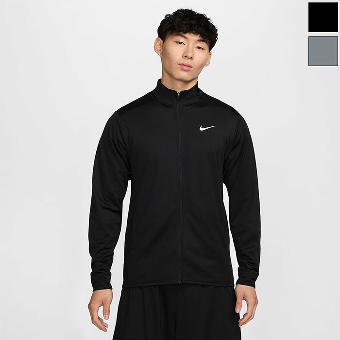 Sportswear - 全2色 ナイキ メンズ ドライフィット トータリティ DF TOTALITY ニット ジャケット フィットネス トレーニングウェア トップス ブラック 黒 グレー 灰色 送料無料 NIKE FV8963