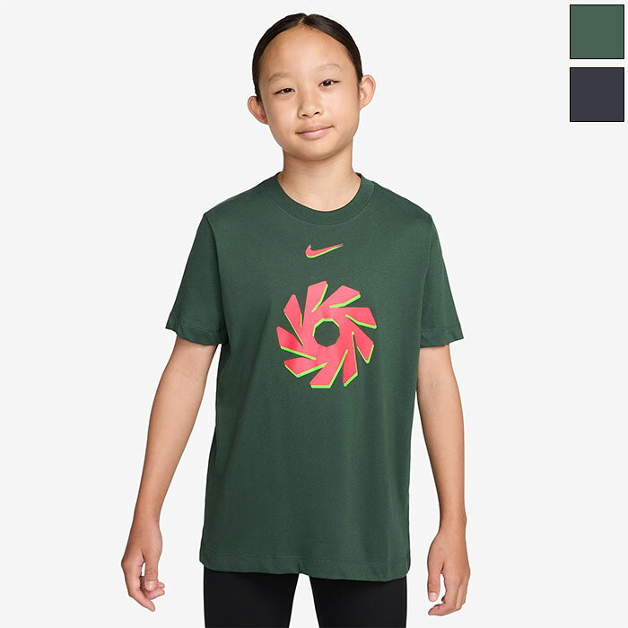 Rakuten - ナイキ ジュニア キッズ ドライフィット Dri-FIT Tシャツ 半袖Tシャツ トップス カジュアル ネイビー 送料無料 NIKE II0626