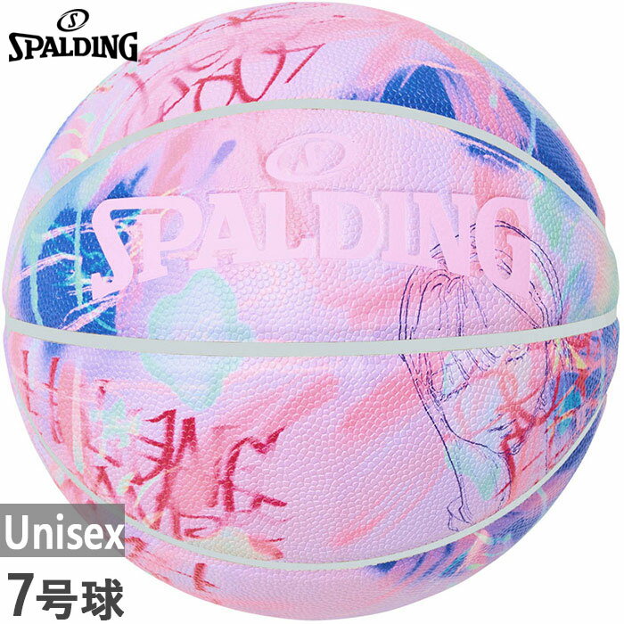 7号球 スポルディング メンズ レディース 藍にいな プレイ コンポジット 7号球 バスケットボール 7号 屋内・屋外兼用 送料無料 SPALDING 77-517J