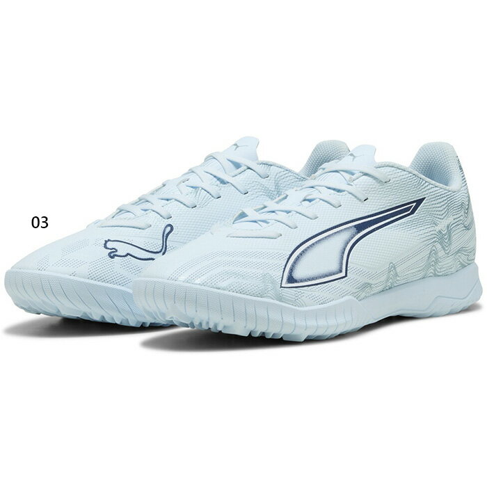 プーマ メンズ ウルトラ 6 プレイ TT サッカートレーニングシューズ トレシュー 芝 ターフ ブルー 青 送料無料 PUMA 108987