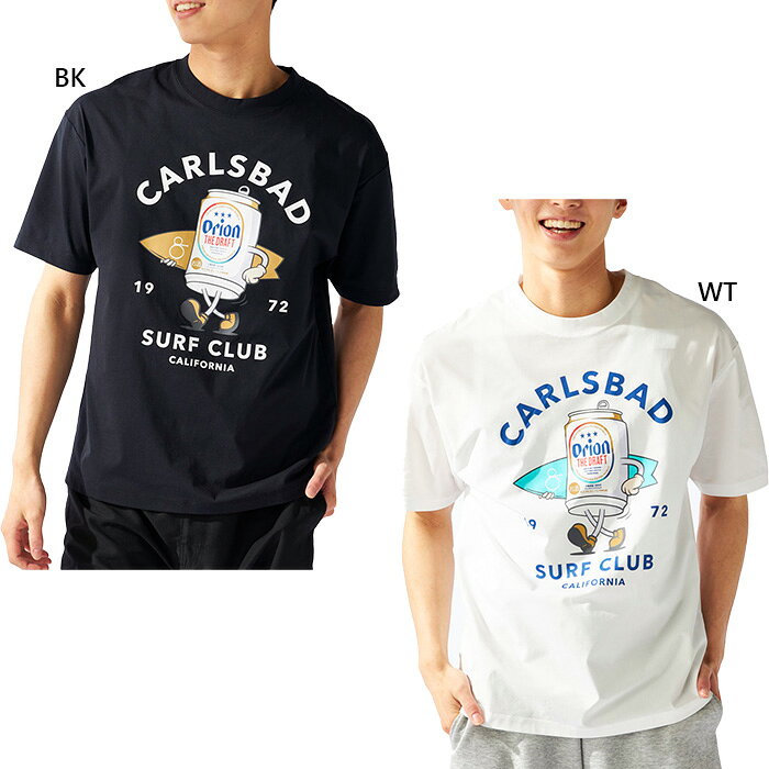 オーシャンパシフィック メンズ レディース OP×ORIONコラボ ORIONペアテックスTシャツ 半袖 トップス カジュアル アウトドア ジム スポーツ ホワイト 白 ブラック 黒 送料無料 Ocean Pacific OP 516544