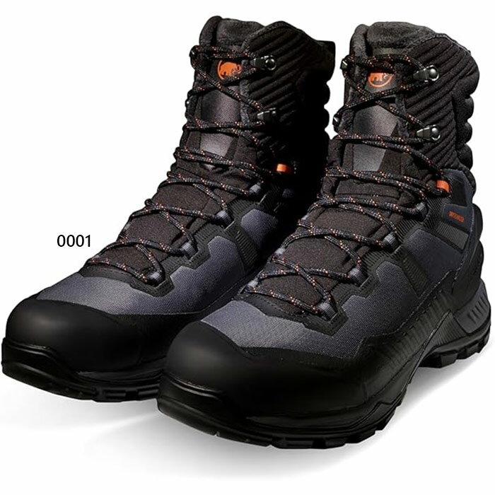 Mammut Blackfin III WP High Men's Hiking Boots - High-cut Trekking Boots, Black, Free Shipping (Model Number: 3030-04050)