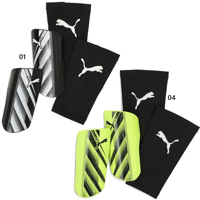 Щитки PUMA 030995 футбольные черные для мужчин и женщин