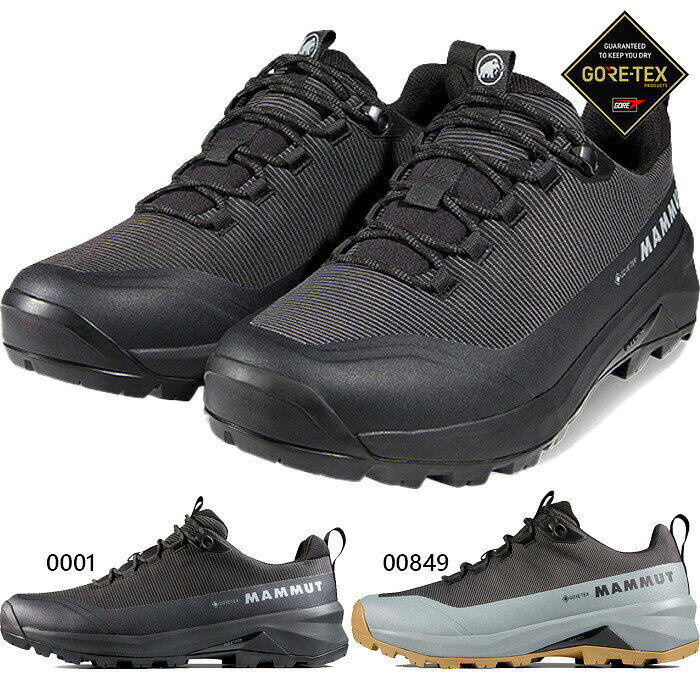 UK6.5(25.0cm) UK7(25.5cm) UK7.5(26.0cm) UK8(26.5cm) UK8.5(27.0cm) UK9(27.5cm) UK9.5(28.0cm) UK10(28.5cm) UK10.5(29.0cm) 0001(ブラック) 00849(ブラック×プラチナム) 靴 フットウェア アウトドア ハイキング 山登り おしゃれ オシャレ かっこいい 男性用 MEN Mammut 最安値に挑戦！mammut　マムートってどんなブランド？？マムート生誕150年を迎えるスイス発のアルパイン・クライミングブランドです。 ロープの製造メーカーとして産声をあげたマムートは、現在もそのルーツであるロープをスイス本社で製造し、山岳大国スイスのアルプスで培った経験を製品開発につなげている。世界中のクライマー、ガイドたちから信頼され、愛され続けています。 こちらの商品の素材、サイズ、機能など長距離ハイキングや複数日ツアーでの快適性を追求した設計。軽量なローカットブーツに搭載されたフレクストロン&reg; PRO推進プレートが、過酷な地形でも安定性とサポート性を提供し疲労を軽減。高反発EVAフォームが一日中優れたクッション性を発揮。耐久性のあるアッパーとTPU補強のランドが岩やトレイルの破片から足元を保護。トラクションラグ&trade;搭載のビブラムXS TREKアウトソールは、雨天時でも確かな足元を支える次元の異なるグリップ力を実現。防水・防風性のGORE-TEXメンブレンにより、足元は暖かくドライな状態をキープ。フィット感を改良しボリューム感を増したDucan III Low GTXブーツは、トレイルを歩くための定番アイテムです。※こちらの商品は、返品・交換不可となります。※当店では、システムで在庫調整を行っております。在庫更新のタイミングにより、在庫切れの為、稀にご用意できない場合がございます。ついで買いにオススメ！おすすめ送料無料アイテム
