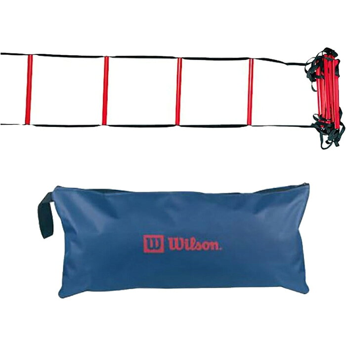 40cm×910cm - 男性用 女性用 ユニセックス 男女兼用 両用 Wilson 最安値に挑戦！wilson　ウイルソンってどんなブランド？？真のボールスポーツ用品ブランド、それがウイルソンです。この100年のスポーツ史の中で、ウイルソンほどテニス、ゴルフ、バスケットボール、フットボールに深く関わり、影響力を持った企業はなかったでしょう。革新的な技術を生み出したウイルソンは、各スポーツで伝説に残る用具や世界的な基準を作り上げました。この間、どの時代のアスリートにとっても、ウイルソンはスポーツ用品の分野で真のアメリカの象徴として君臨してきました。ウイルソンは、あらゆる球技の真髄を心得ています。そして、プレイヤーの能力とゲームの原理から、最大限の力が発揮されるようにスポーツ用品を設計しています。勝利を保証する用具などありませんが、ウイルソン製品はプレイヤーの自信を喚起し、対戦相手の敬意を勝ち取ります。それが、アスリートから大きな信頼が寄せられている理由なのです こちらの商品の素材、サイズ、機能などプレイヤーのフットワークを向上させるラダー収納バッグ付■サイズ：40cm×910cm※当店では、システムで在庫調整を行っております。在庫更新のタイミングにより、在庫切れの為、稀にご用意できない場合がございます。ついで買いにオススメ！おすすめ送料無料アイテム