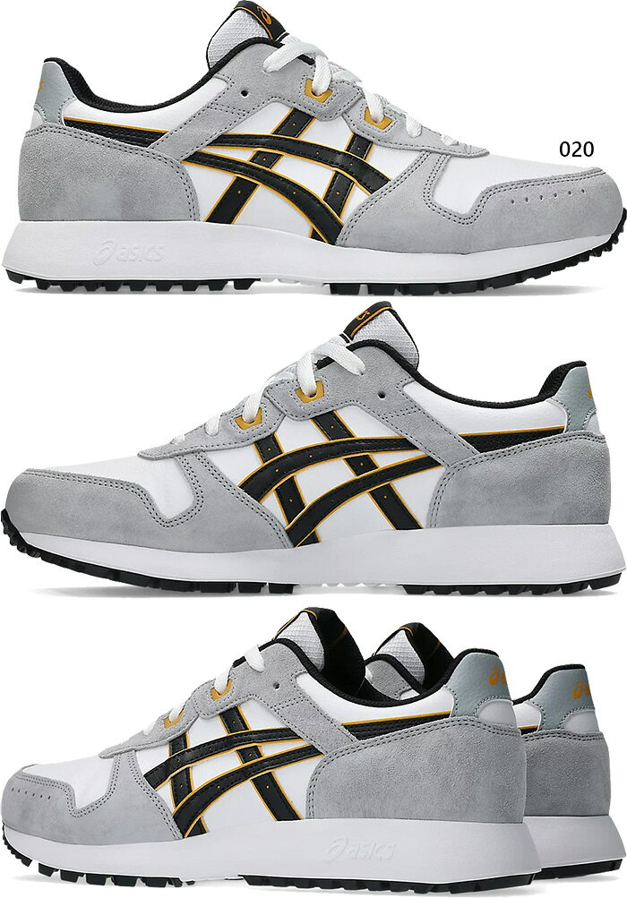 2E幅 アシックス メンズ ライトクラシックゴルフ LYTE CLASSIC GOLF ゴルフシューズ スパイクレス グレー 灰色 送料無料 asics 1113A069