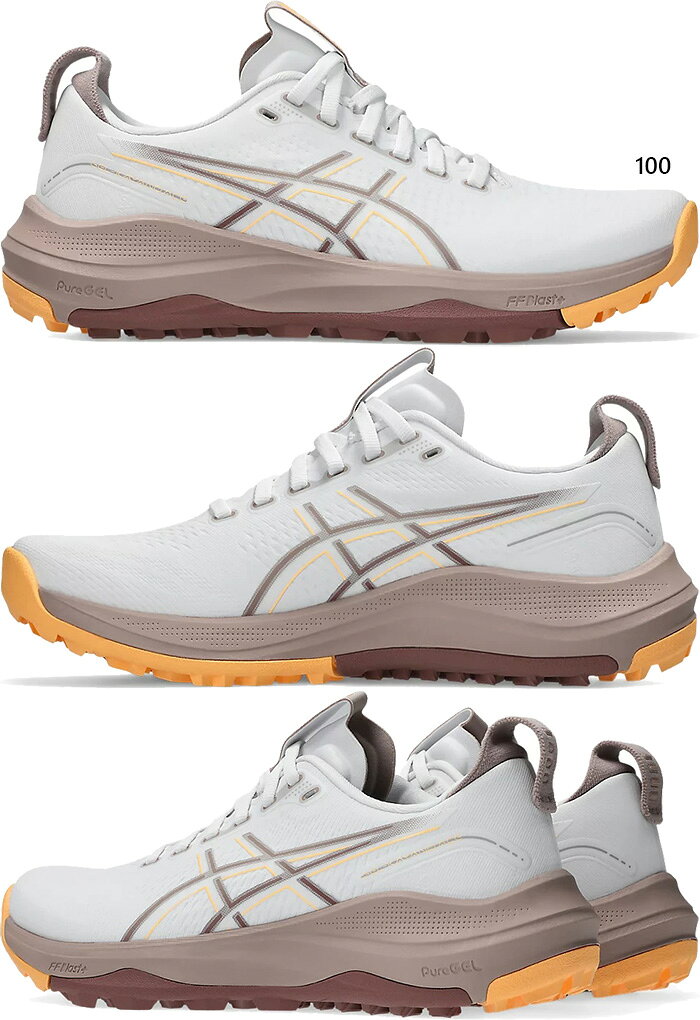 アシックス レディース ゲルカヤノ エース3 GEL-KAYANO ACE 3 ゴルフシューズ スパイクレス ホワイト 白 送料無料 asics 1112A057