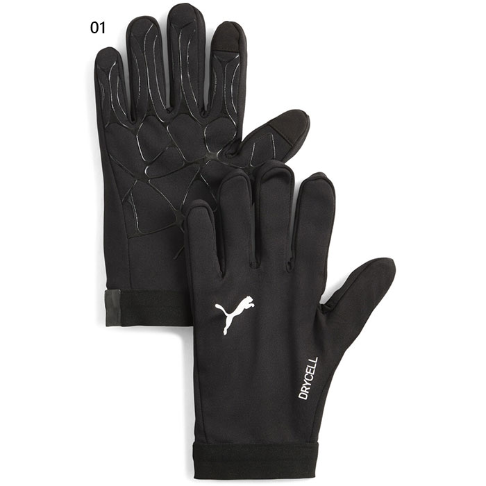 M L XL 01(プーマブラック) アウトドア用品 おしゃれ オシャレ 男性用 MEN PUMA 最安値に挑戦！puma　プーマってどんなブランド？？プーマはドイツ、バイエルン州ミッテルフランケン・ヘルツォーゲンアウラハを本拠地とするスポーツ用品の製造・販売を行う多国籍企業。 1948年、ルドルフ・ダスラー（アディダスの創業者アドルフ・ダスラーの兄）によって設立される。 スポーツからファッションまで幅広い分野を手掛けています。スポーツ・パフォーマンスとライフスタイル・ブランドとしては、サッカー、陸上競技、モータースポーツ、ゴルフ、そしてセイリングを網羅しています。ブラック・レーベル・ブランドとしては、Alexander McQueen、Yasuhiro Mihara、そしてSergio Rossiなどの著名デザイナーとのコラボレーション作品を生み出しています。 こちらの商品の素材、サイズ、機能などTEAMADDITIONSコレクションは、快適性、耐久性、機能性を兼ね備えた必須のサッカー用品を取り揃え、どんな状況でも選手が最高のパフォーマンスを発揮できるようサポートします。このグローブは、天候に関わらずトレーニングや試合に励む選手に最適なアイテムです。■詳細：伸縮性があり軽量な生地伸縮性のあるリストバンドグリップを強化したパームプリント自信を持ったボールコントロールのためにグリップを強化■素材：付属品/ナイロン83%ポリウレタン17%バックハンド/ポリエステル87%ポリウレタン13%手のひら/ポリエステル87%ポリウレタン13%※当店では、システムで在庫調整を行っております。在庫更新のタイミングにより、在庫切れの為、稀にご用意できない場合がございます。ついで買いにオススメ！おすすめ送料無料アイテム