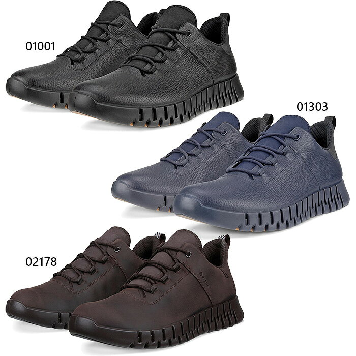 エコー メンズ グルーヴ gruuv ヌバック Gore-Tex スニーカー ゴアテックス 防水 スニーカー シューズ 紐靴 ローカット 本革 レザー ブラック 黒 ブルー ブラウン 青 茶色 送料無料 ecco 525224