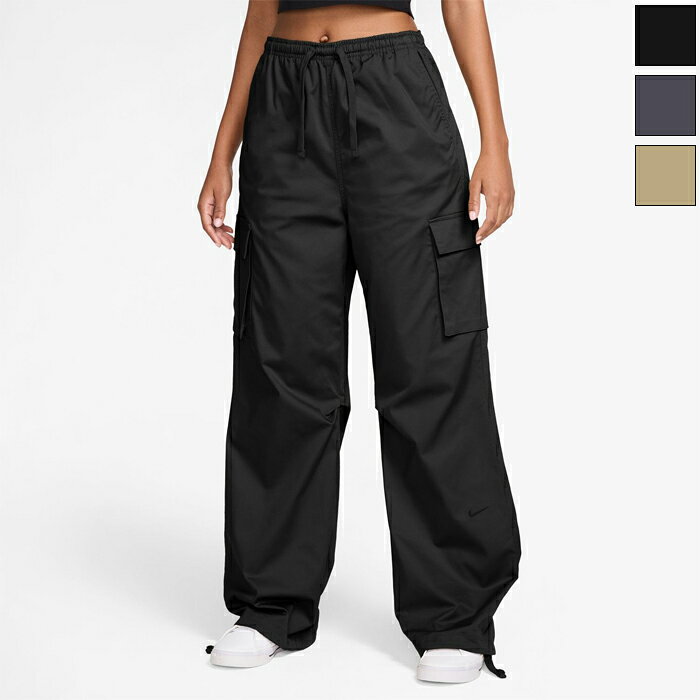 XS S M L XL 010(ブラック) おしゃれ オシャレ かわいい 女性用 ウィメンズ LADY WOMEN NIKE 最安値に挑戦！↓010(ブラック)↓010(ブラック)↓010(ブラック)↓013(グリッドアイアン)↓013(グリッドアイアン)↓013(グリッドアイアン)↓297(パラシュートベージュ)↓297(パラシュートベージュ)↓297(パラシュートベージュ)nike　ナイキってどんなブランド？？ナイキ（Nike, Inc.）は、アメリカ・オレゴン州に本社を置く、スニーカーやスポーツウェアなどスポーツ関連商品を扱う世界的企業。 社名の由来は、社員の一人ジェフ・ジョンソンが夢で見た、ギリシャ神話の勝利の女神「ニーケー (Nike)」から来ています。 スウッシュ (Swoosh) は1971年に商標登録されたナイキのロゴマークである。勝利の女神ニーケーの彫像の翼をモチーフにデザインしたとされている。また、「勢いよく動く」という意味で、その形状は躍動感やスピード感を表現されています。こちらの商品の素材、サイズ、機能などスポーツウェアの視点から生まれたユーティリティスタイル。柔らかいツイル素材を使用し、ゆったりとしたフィット感で一日中快適に過ごせるカーゴパンツに仕上げました。■特長：ヒップから太ももにかけてゆとりのあるルーズフィットのデザイン。足首のドローコードで、シューズ周りのフィット感を調節可能。■詳細：Swooshロゴの刺繍ハンドポケットカーゴポケットドローコード付き伸縮性ウエストバンド■素材：コットン69％、モダール28％、スパンデックス3％■商品の仕上がり寸法 (単位:cm)：XS：ウエスト60/ヒップ96/前股上31/渡り幅33/股下73/裾幅26S：ウエスト64/ヒップ98/前股上31/渡り幅33/股下73/裾幅26M：ウエスト64/ヒップ100/前股上32/渡り幅34/股下73/裾幅27L：ウエスト70/ヒップ102/前股上32/渡り幅36/股下73/裾幅27XL：ウエスト72/ヒップ110/前股上32/渡り幅37/股下74/裾幅27ナイキ レディース ウェア サイズ表 サイズ XXS XS S M L XL 2XL バスト (cm) 73-77 77-81 81-85 85-89.5 89.5-95 95-101.5 101.5-108.5 ウエスト (cm) 62.5-65.5 65.5-68.5 68.5-71.5 71.5-75.5 75.5-80.5 80.5-85.5 85.5-90.5 ヒップ (cm) 83.5-86.5 86.5-89.5 89.5-92.5 92.5-96.5 96.5-101.5 101.5-106.5 106.5-111.5 ※当店では、システムで在庫調整を行っております。在庫更新のタイミングにより、在庫切れの為、稀にご用意できない場合がございます。ついで買いにオススメ！おすすめ送料無料アイテム