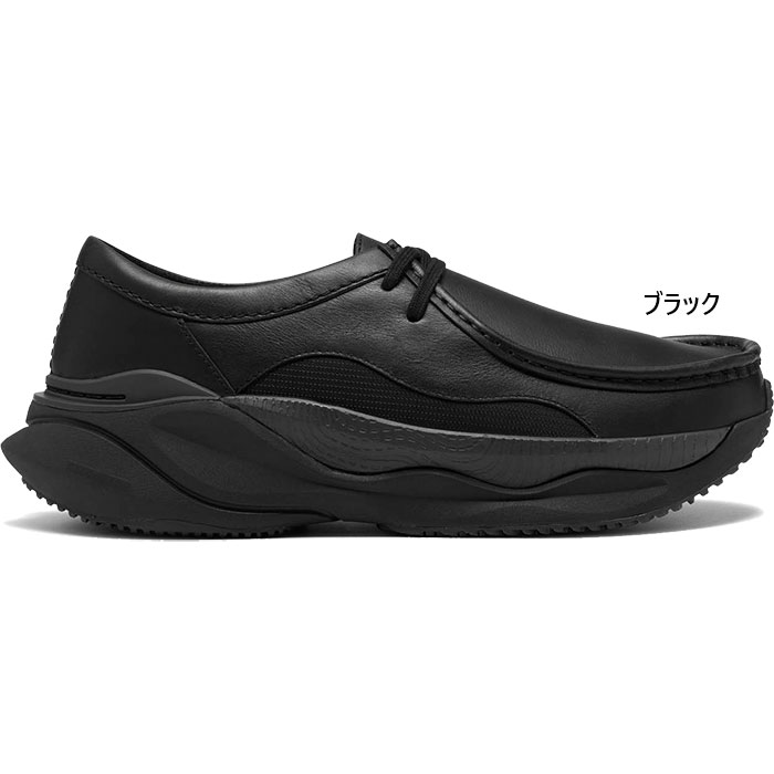 クラークス メンズ ペース モック Pace Moc レザーシューズ モカシン 本革 ブラック 黒 送料無料 Clarks 26328705