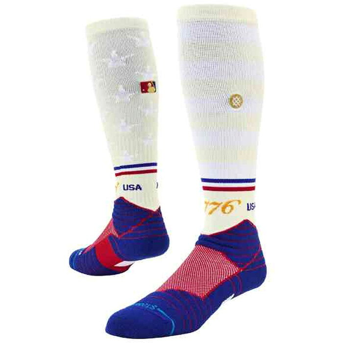 スタンス メンズ レディース FOURTH OF JULY 独立記念日限定デザイン 2026 野球用品 MLB公認 靴下 ソックス 送料無料 STANCE A759A26FOU