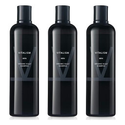 バイタリズム シャンプー 【公式販売店 VITALISM スカルプケアシャンプー3本セット 男性用 350mL】 シャンプー スカルプ メンズ スカルプケア 男性用 メンズ用 頭皮 頭皮ケア ノンシリコン 毛髪 脂性 乾燥 フケ 抜け毛 ギフト プレゼント バイタリズム 送料無料