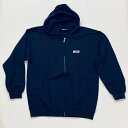 RHC　Ron　Herman (ロンハーマン): チラックス　Chillax　AW　Boxlogo　Zipp　Hoody(ジップアップパーカー) ネイビー