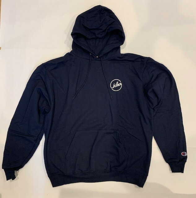 RHC　Ron　Herman (ロンハーマン): Chillax　×　Champion　AW　Circlelogo　Pullover　Hoody(チラックスコラボプルオーバーパーカー) ネイビー　【ユニセックス対応】