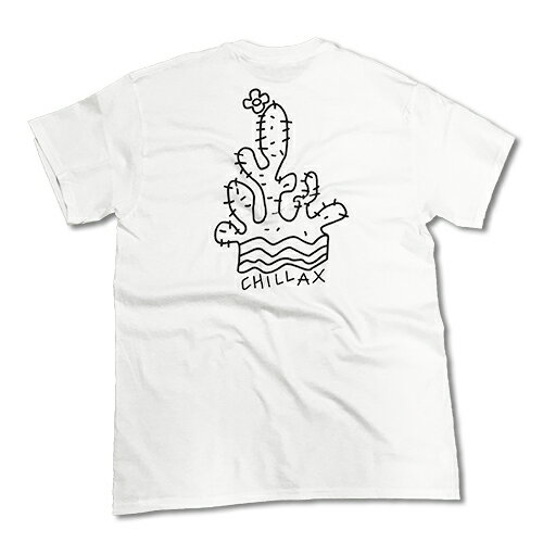 RHC Ron Herman (ロンハーマン):Chillax Cactus Logo バックプリントTシャツ RHC Ron Herman (ロンハーマン):Chillax Cactus Logo バックプリントTシャツ