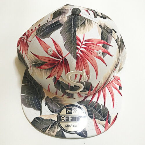 RHC Ron Herman (ロンハーマン): SURT×NEW ERA 9FIFTY SNAP BACK Logo Cap ホワイト/リーフ