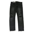 ロンハーマン RHC Ron Herman (ロンハーマン)限定販売: SURT x BIG JOHN x RHC Damaged Denim Jeans Black