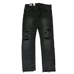 RHC Ron Herman (ロンハーマン)限定販売: SURT x BIG JOHN x RHC Damaged Denim Jeans Black