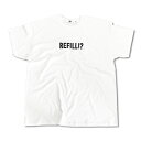 ロンハーマン 服 メンズ 【完売御礼】RHC Ron Herman (ロンハーマン): WXL (ダブルXL) REFILL!? (リフィル) Tシャツ ホワイト