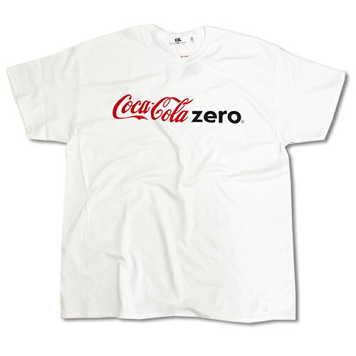 RHC Ron Herman (ロンハーマン)限定モデル: WXL (ダブルXL) × Coca Cola Zero Tシャツ （ホワイト）コカコーラゼロ　コラボTシャツ