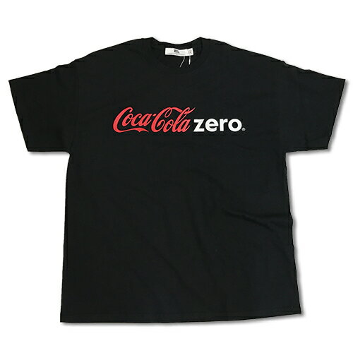 RHC Ron Herman (ロンハーマン)限定モデル: WXL (ダブルXL) × Coca Cola Zero Tシャツ （ブラック）コカコーラゼロ　コラボTシャツ