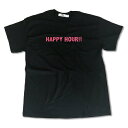 RHC Ron Herman (ロンハーマン): WXL (ダブルXL)ロンハーマン限定販売 HAPPY HOUR!! Tシャツ ブラック