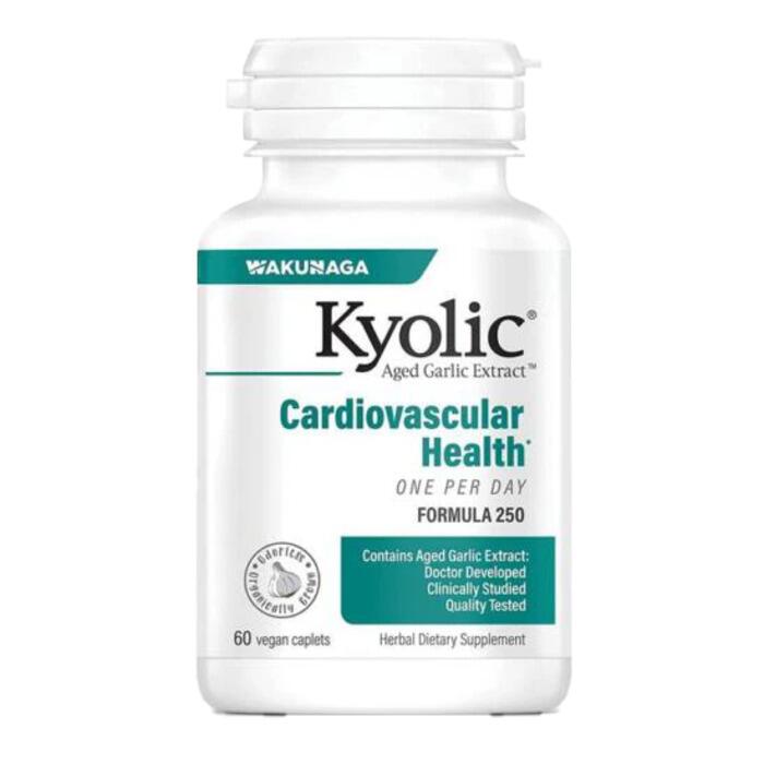 【70%値引き！消費期限間近商品(2026/4) 大幅値引き中！】Kyolic Aged Garlic Extract Formula 250, Cardiovascular Health, 60 Capsules ガーリック エキス 60粒 【Kyolic Aged Garlic Extract Formula 250, Cardiovascular Health, 60 Capsules】