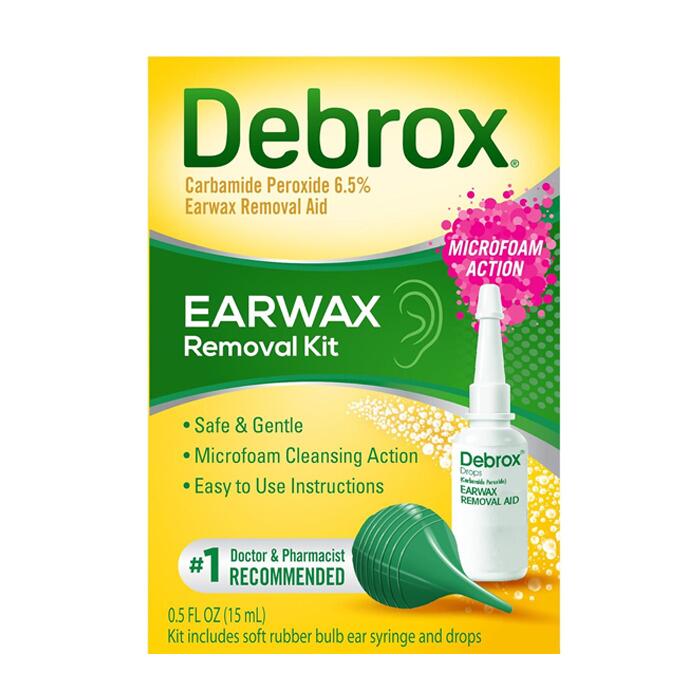 デブロックス 耳垢除去キット 15ml【Debrox Earwax Removal Kit 0.5 fl oz】