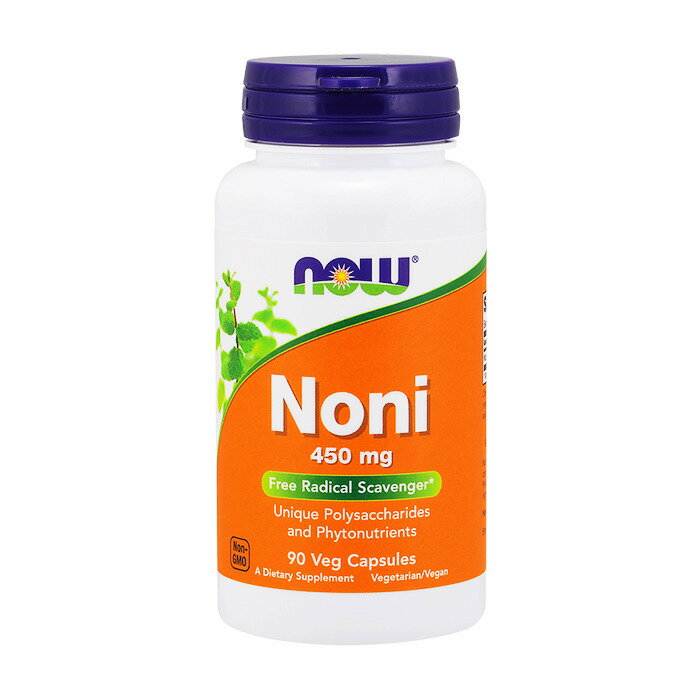 ハワイアン ノニ 450mg 90粒 ナウフーズ のに ビタミン びたみん　サプリ 健康サプリ【Now Foods Noni 450mg 90 Veg Capsules】のサムネイル