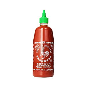 シラチャーソース 793g 大容量 大きいサイズ シラチャ 本家フイフォンフーズ スリラチャソース ホットチリソース タバスコ やみつき　(28 oz / 793ml)【Huy Fong Sriracha Hot Chili Sauce (28oz, 793g)】