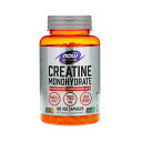 クレアチン モノハイドレート カプセル 750mg 120粒 ナウフーズクレアチン サプリメント 【Now Creatine Monohydrate】