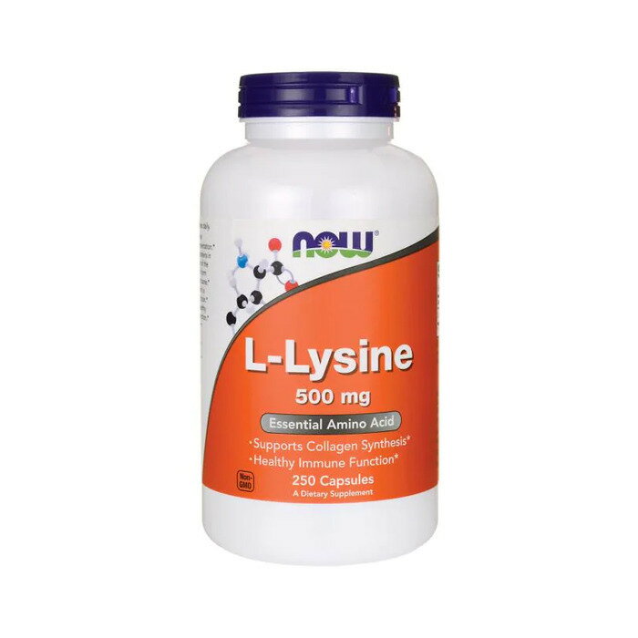 L - リジン（L-リシン） 500mg 250カプセル 黒々 フサフサ 抜け毛の気になる方に 【Now Foods L-Lysine】