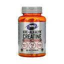 クレアルカリン クレアチン 120粒 カプセル スポーツ 筋トレ パワー アスリート ナウ【Now Foods Kre-Alkalyn Creatine】