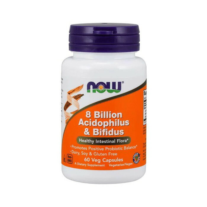 ڤ2ĥåȡ8 ӥꥪ ɥե륹  ӥե 60γ ʥ ʥա ץ ꥫץ ץХƥ 80 ߥå ɥե륹  ӥեݡNow Foods 8Billion Acidophilus Bifidus